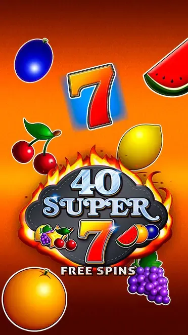 40 Super 7 Free Spins