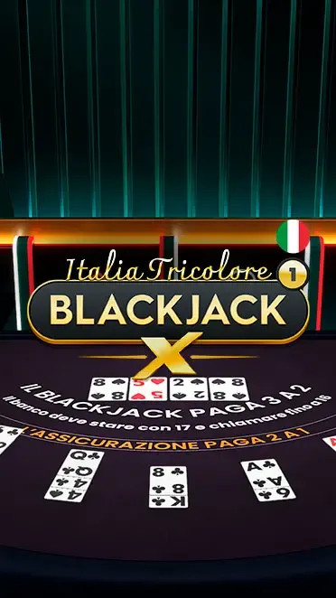 BlackjackX Italia Tricolore 1 PP