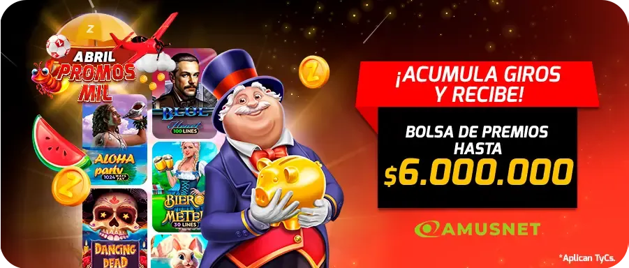 PARCHE MILLONARIO CON AMUSNET