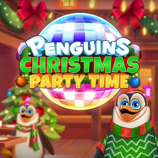 Penguins Christmas Party Time