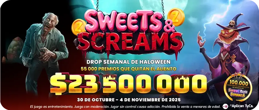 Sweet & Screams con Pragmatic Play 