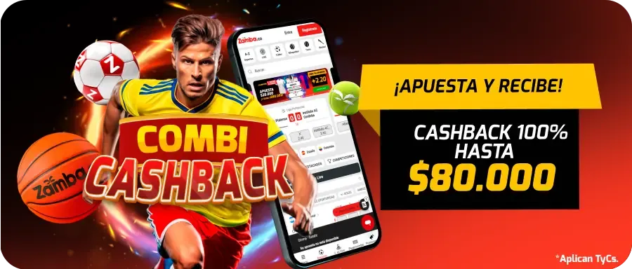 LA 1ERA COMBI CON CASHBACK (TODOS LOS LUNES)