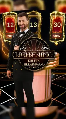 Ruleta Relámpago en Vivo Evo